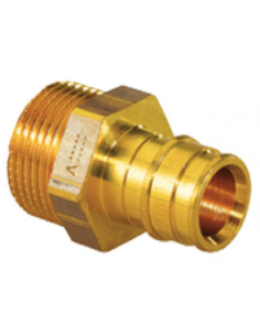 RACOR FIJO MACHO Q&E 25X3/4"