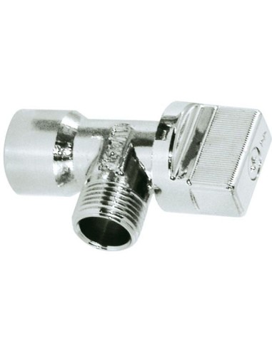 VALVULA ESCUADRA AMERICA H-M 3/8"X3/8"