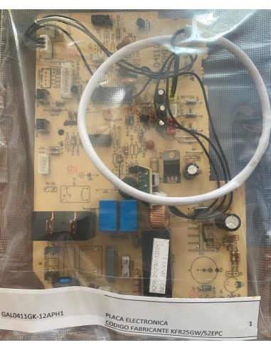 PLACA ELECTRONICA CODIGO FABRICANTE...