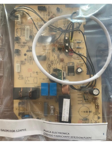 PLACA ELECTRONICA CODIGO FABRICANTE KFR25GW/52EPC