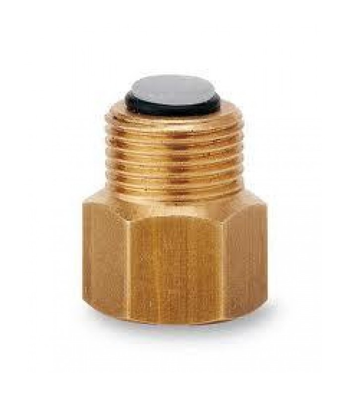 VALVULA RETENCION PURGADOR 3/8"  LATON