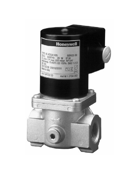 Válvula solenoide Honeywell VE4032A1000 R 1.1/4" 500 mbar