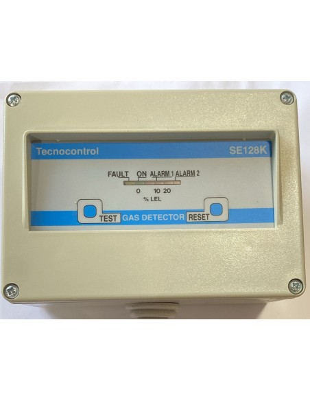Centralita TechnoControl SE128K Unidad de control de detección de gas para 1 sensor remoto