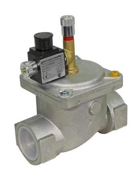 ELECTROVALVULA GAS G. ANELLO EV25 1" NC IP65 P.MAX: 500MBAR 230Vac