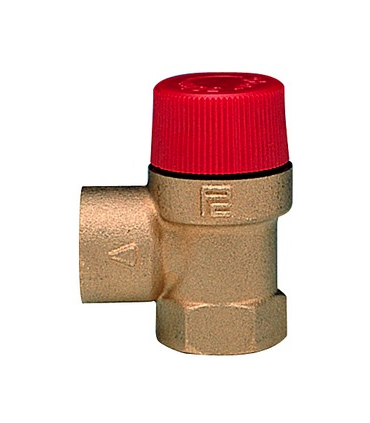 VALVULA SEGURIDAD  1/2" - 1/2".  7 bar  M-H