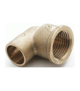 CODO 90º  HEMBRA BRONCE...