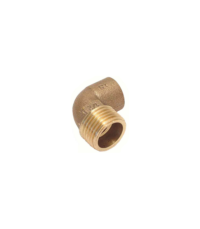 CODO 90º  HEMBRA-MACHO BRONCE...