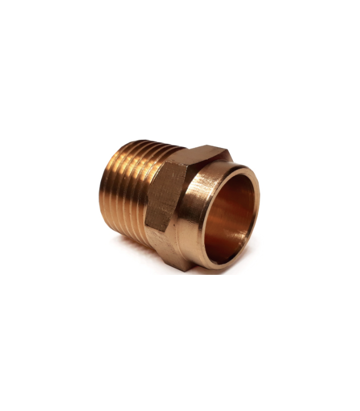 ADAPTADOR ENTRONQUE MACHO BRONCE...
