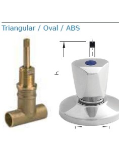 LLAVE CONTROL EMPOTRAR V...