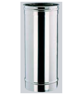 TUBO SIMPLE PARED INOX D...