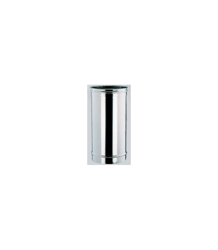 TUBO SIMPLE PARED INOX D 150 0,5MT IS...