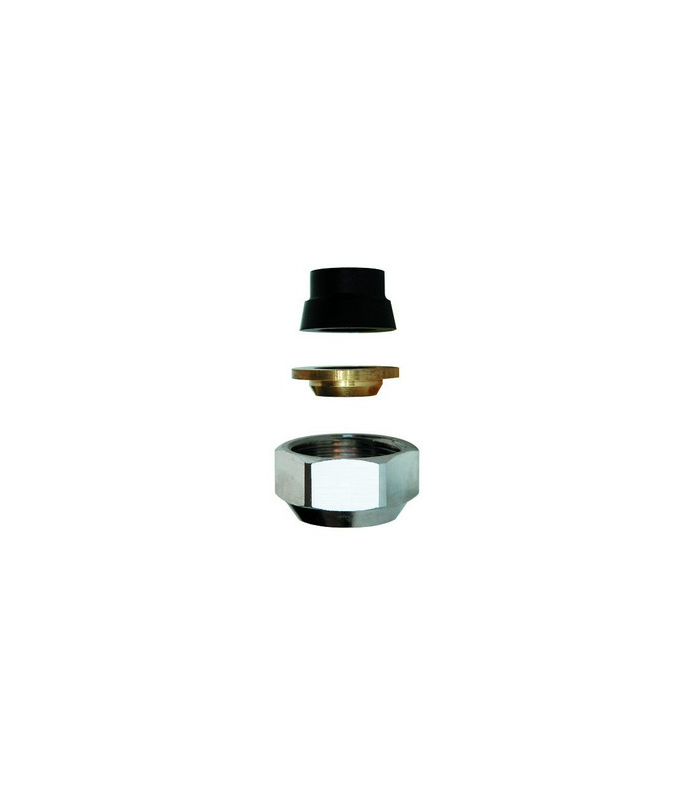 BICONO METALICO TUERCA NIQUEL 15MM