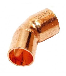 CURVA COBRE PARA SOLDAR 45º...