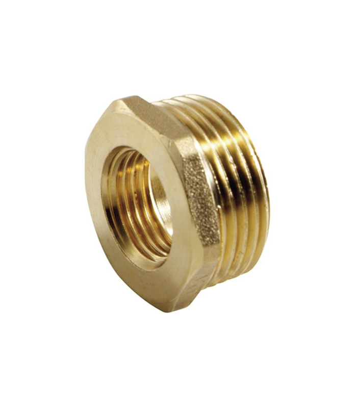 REDUCCION HEXAGONAL LATON M-H 3/8"X1/4"