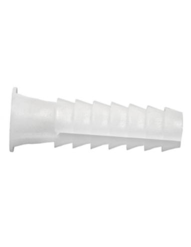 TACOS PLASTICO 10X34 BLANCO